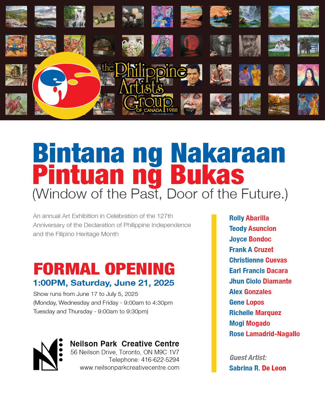 (Window of the Past, Door of the Future.)